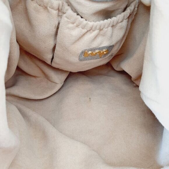 LOOP Boho Crossbody Hobo Leaf Applique Purse Shoulder Bag Mauve - Picture 15 of 15